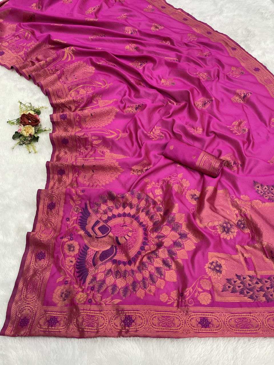 Ynf Banarasi Soft Silk RIN216 Ruchi Silk Sarees Wholesale Banarasi Silk Sarees Traditional Silk Sarees Banarasi Silk Sarees With Zari Work Manufacturer