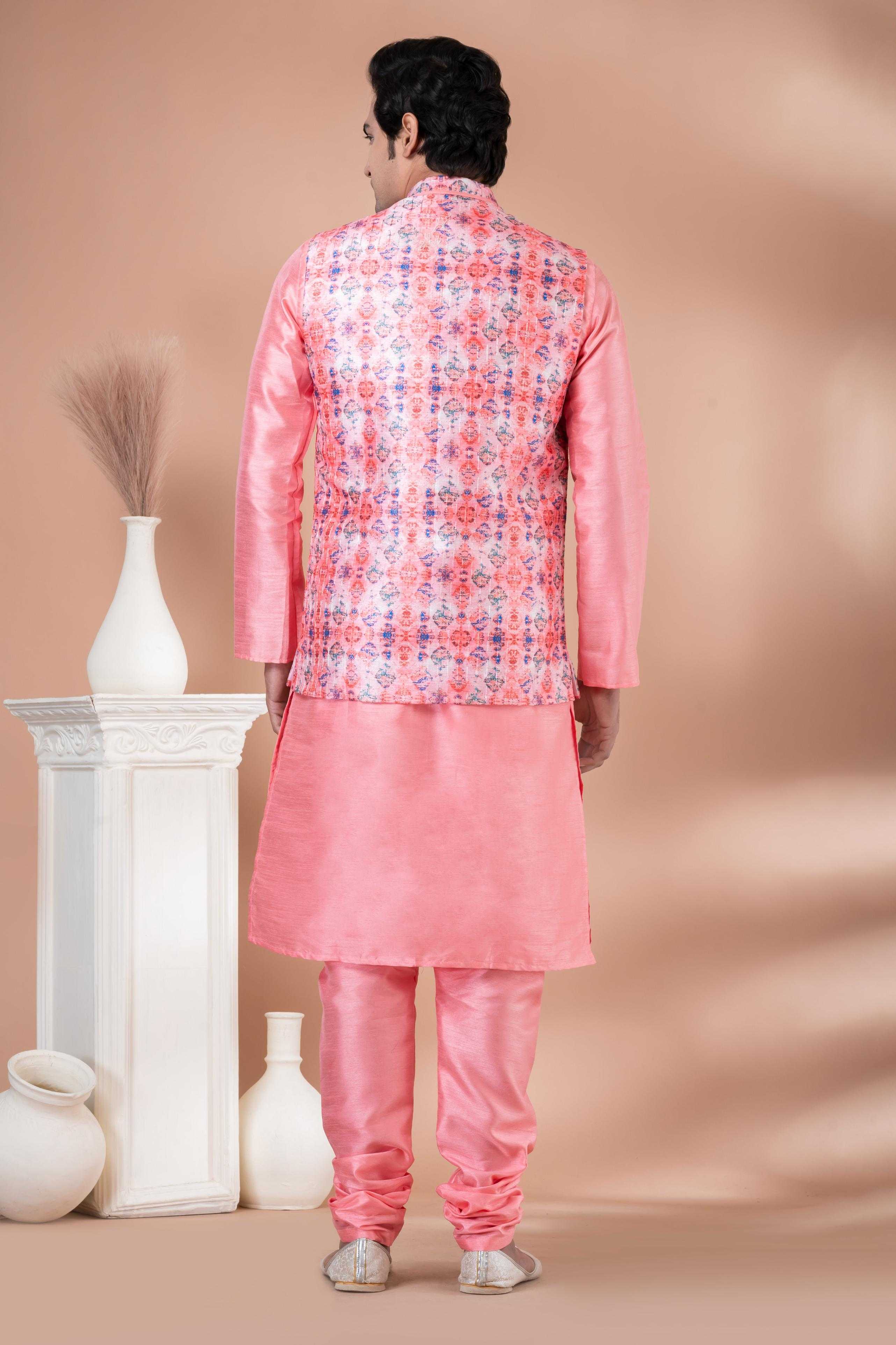 Ynf Banarasi Soft Silk RIN223 2333B Mens Wear Wholesale Nehru Jacket Festive & Wedding Coats Modi Jackets Manufacturer