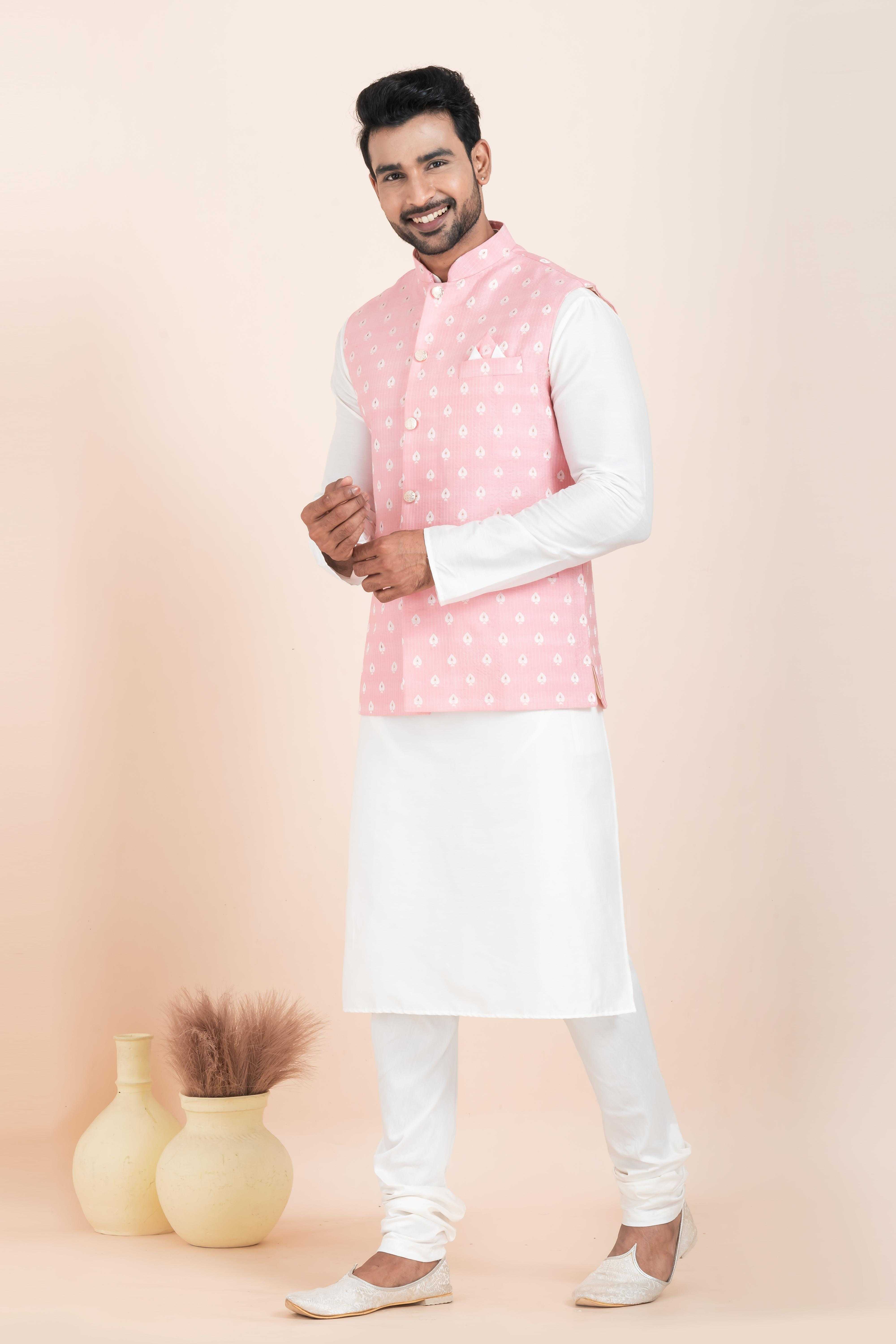 Ynf Banarasi Soft Silk RIN223 2369C Mens Wear Festive Collections Wholesale Nehru Jacket Onam Collections Modi Jackets Manufacturer