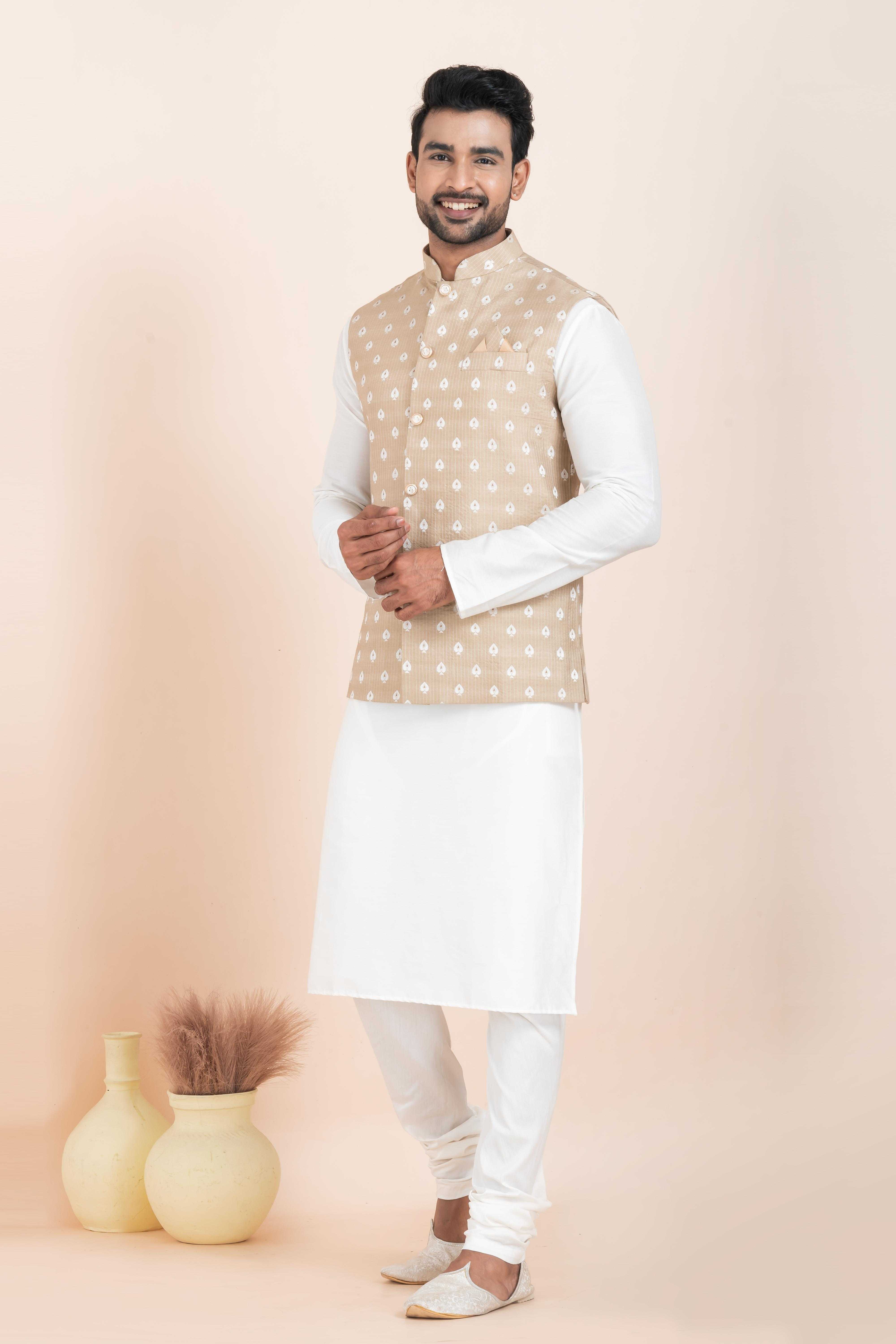 Ynf Banarasi Soft Silk RIN223 2370A Mens Wear Festive Collections Wholesale Nehru Jacket Onam Collections Modi Jackets Manufacturer