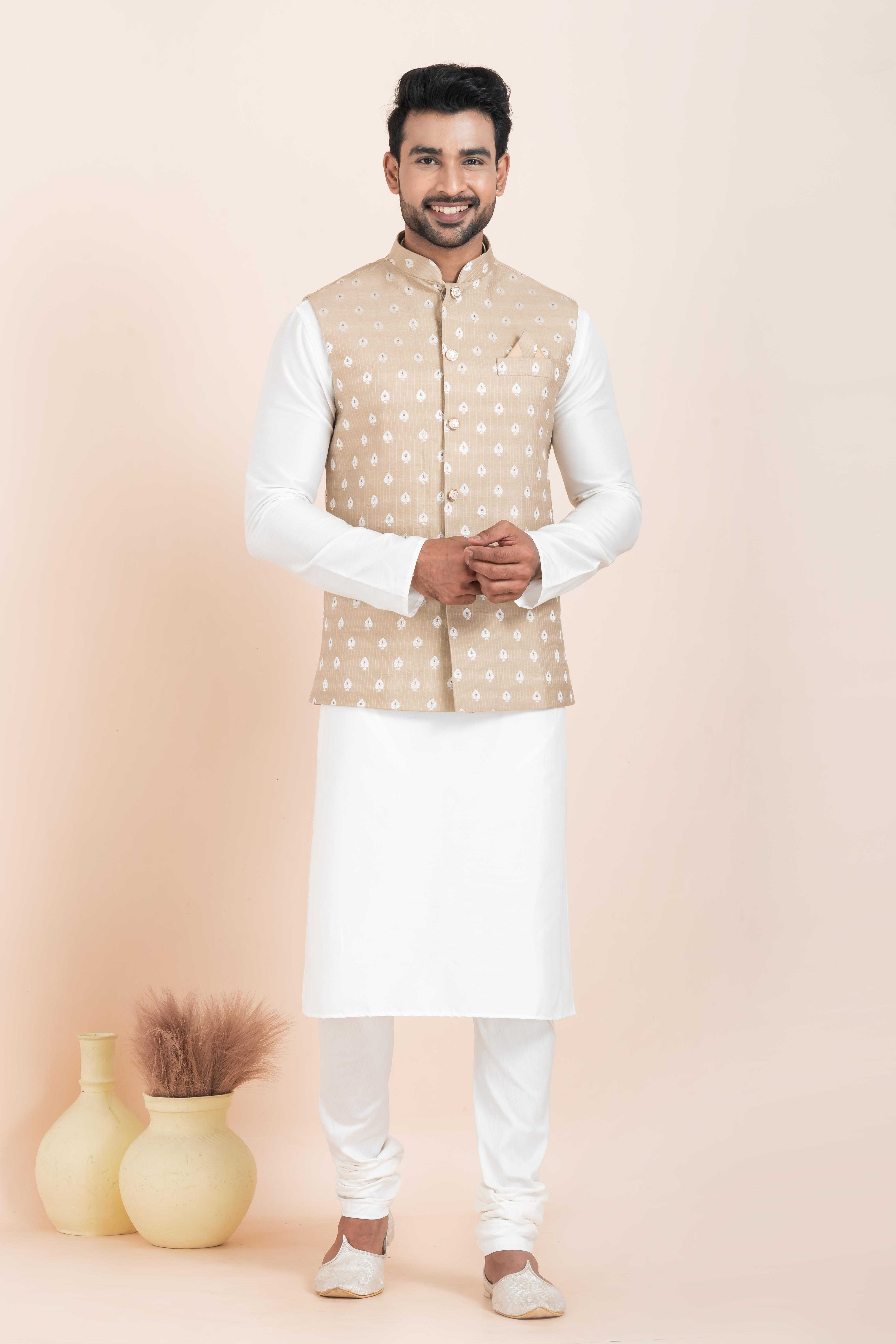 Ynf Banarasi Soft Silk RIN223 2370A Mens Wear Festive Collections Wholesale Nehru Jacket Onam Collections Modi Jackets Manufacturer