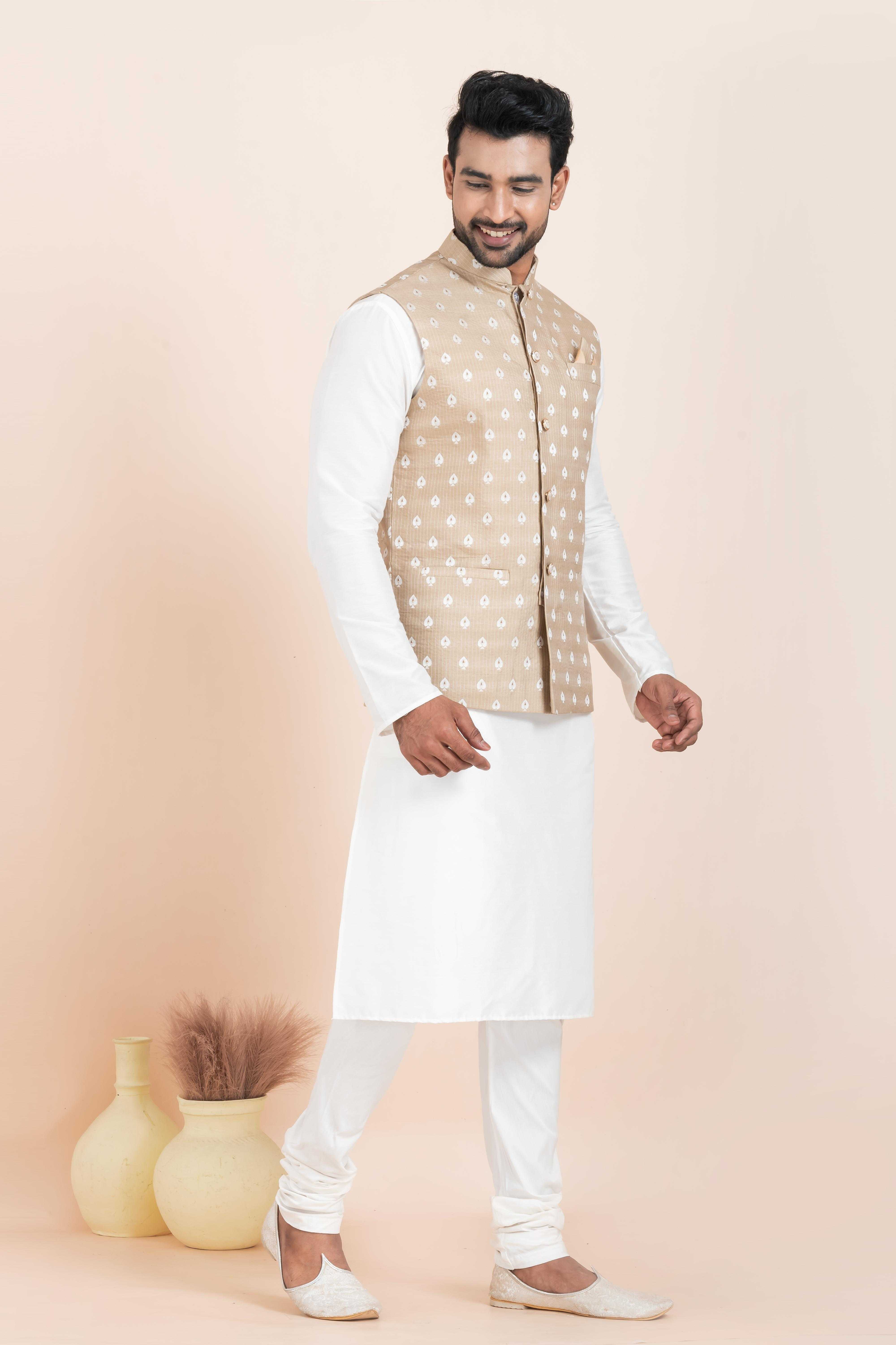 Ynf Banarasi Soft Silk RIN223 2370A Mens Wear Festive Collections Wholesale Nehru Jacket Onam Collections Modi Jackets Manufacturer