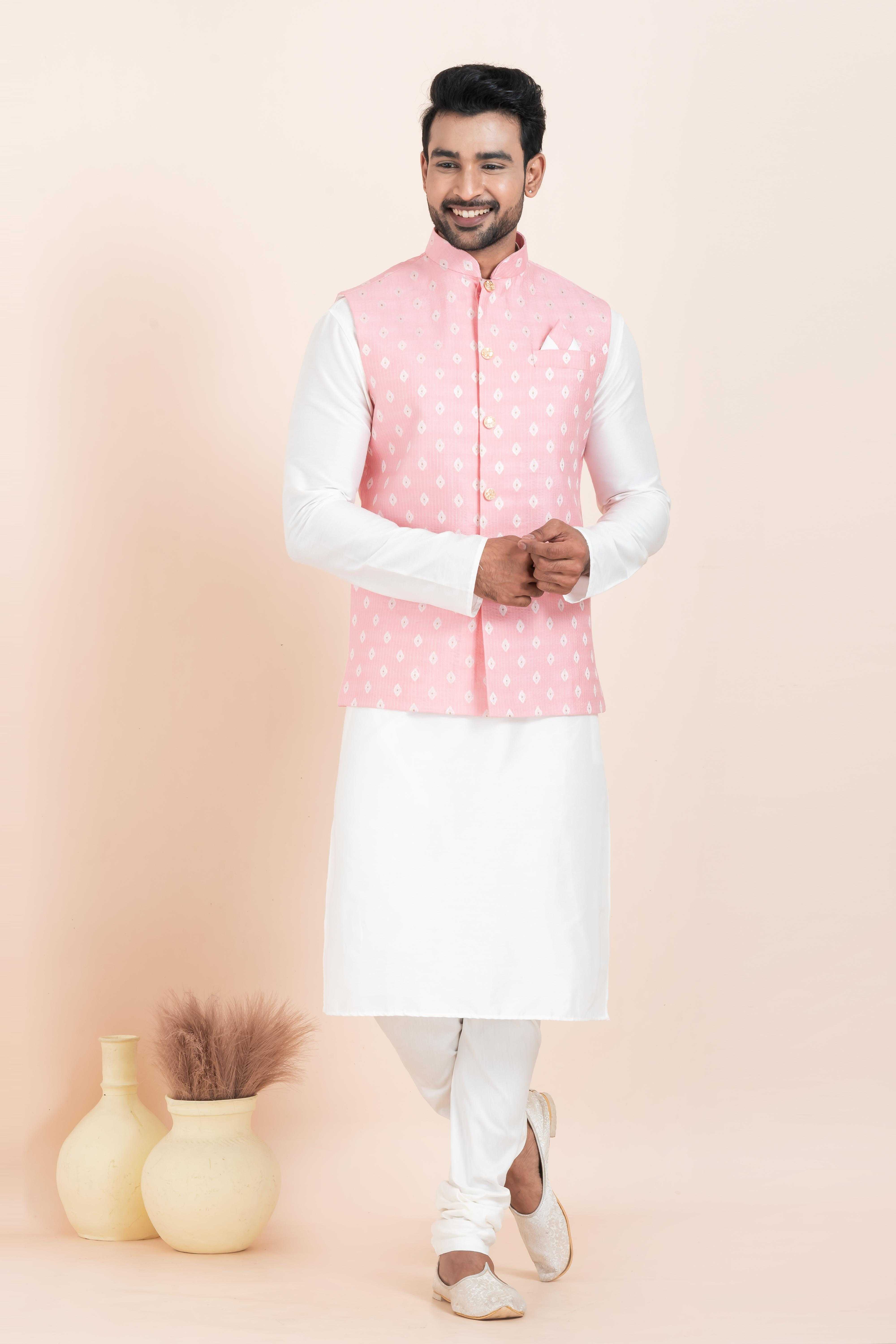 Ynf Banarasi Soft Silk RIN223 2371A Mens Wear Festive Collections Wholesale Nehru Jacket Onam Collections Modi Jackets Manufacturer