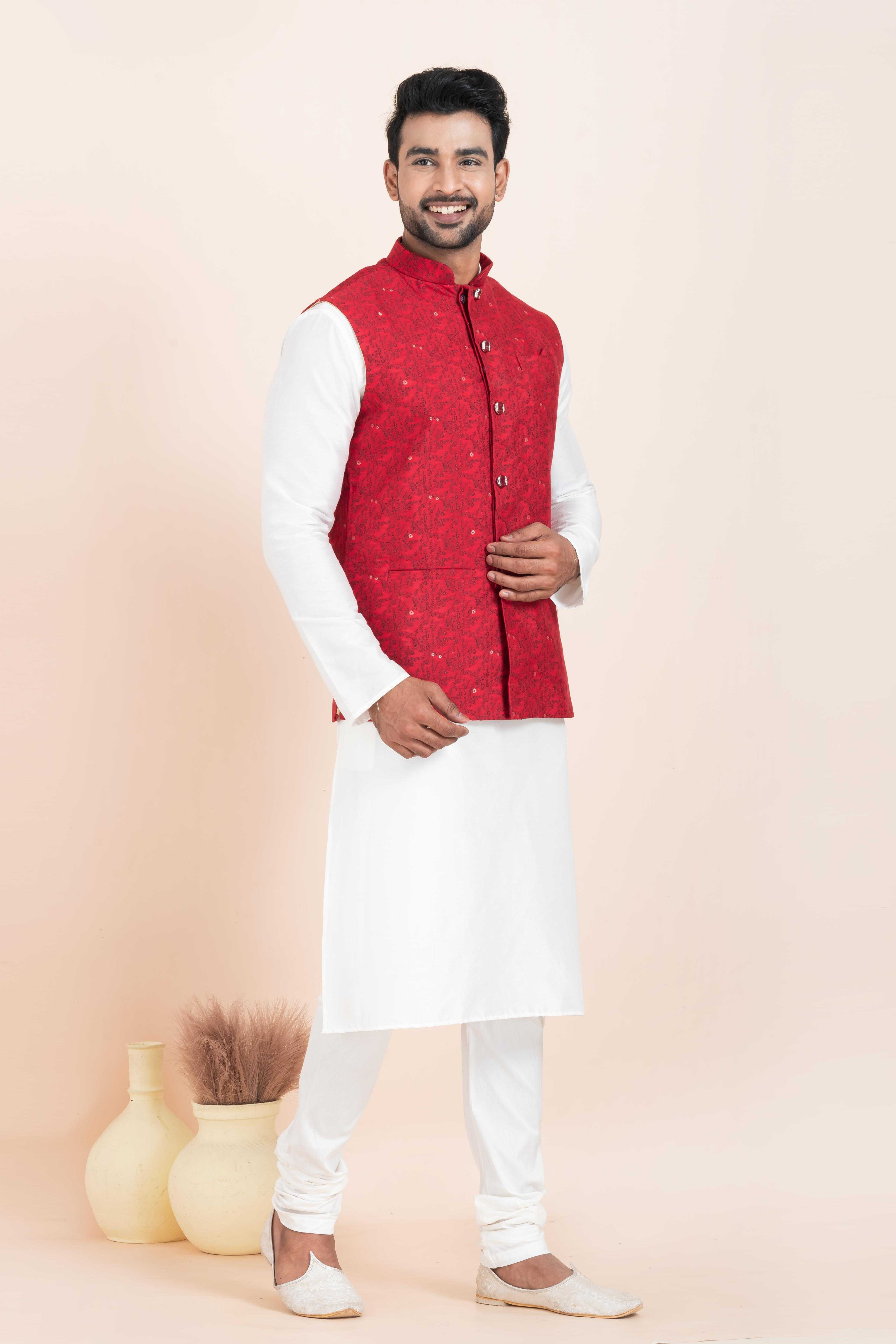 Ynf Banarasi Soft Silk RIN223 2373B Mens Wear Festive Collections Wholesale Nehru Jacket Onam Collections Modi Jackets Manufacturer