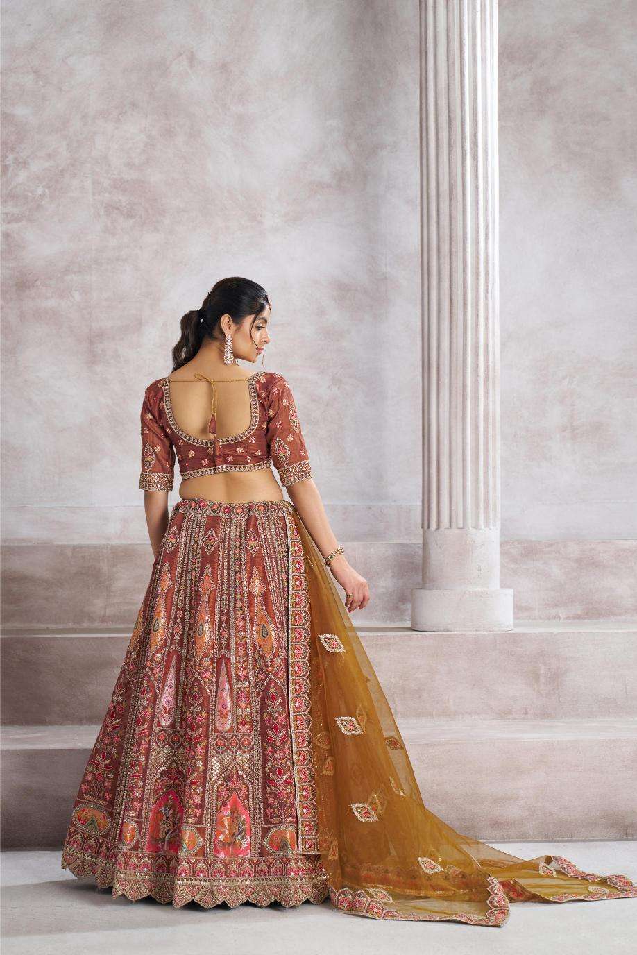 Ynf Banarasi Soft Silk RIN230 32 Lehengas Wholesale Designer Lehenga Embroidered Lehenga Banarasi Lehenga Manufacturer
