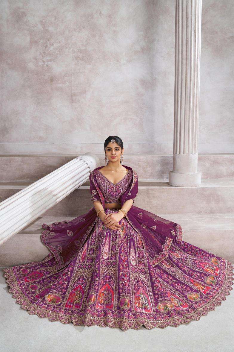 Ynf Banarasi Soft Silk RIN230 32 Lehengas Wholesale Designer Lehenga Embroidered Lehenga Banarasi Lehenga Manufacturer