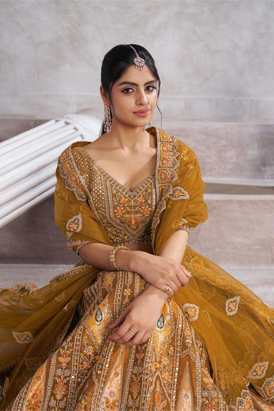 Ynf Banarasi Soft Silk RIN230 32 Lehengas Wholesale Designer Lehenga Embroidered Lehenga Banarasi Lehenga Manufacturer