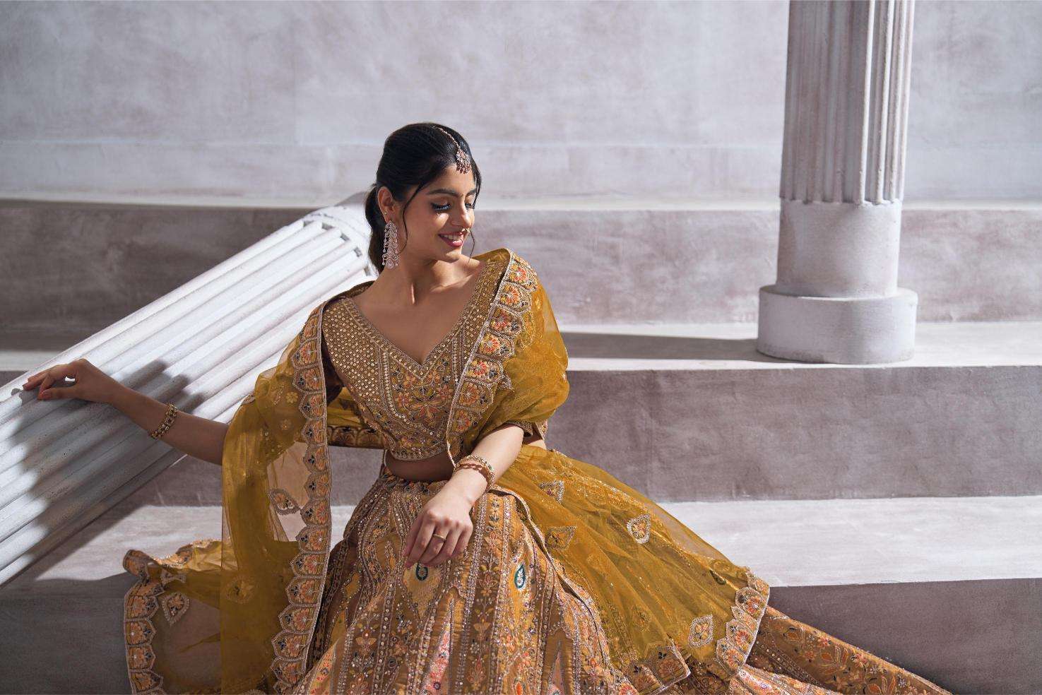 Ynf Banarasi Soft Silk RIN230 32 Lehengas Wholesale Designer Lehenga Embroidered Lehenga Banarasi Lehenga Manufacturer
