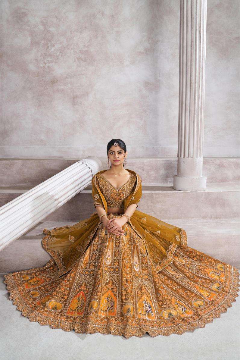 Ynf Banarasi Soft Silk RIN230 32 Lehengas Wholesale Designer Lehenga Embroidered Lehenga Banarasi Lehenga Manufacturer