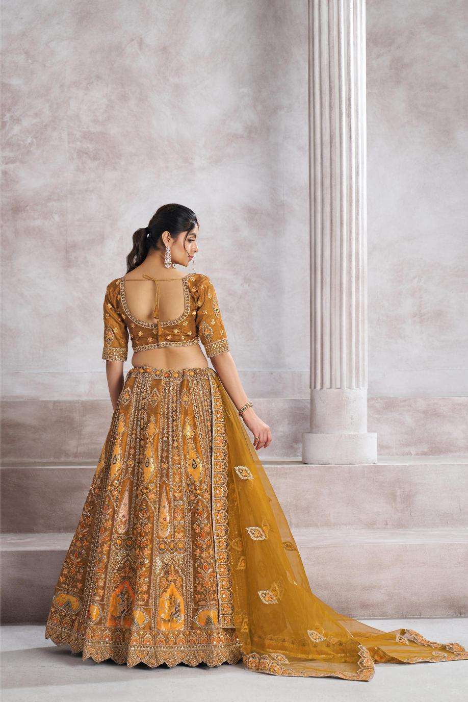 Ynf Banarasi Soft Silk RIN230 32 Lehengas Wholesale Designer Lehenga Embroidered Lehenga Banarasi Lehenga Manufacturer