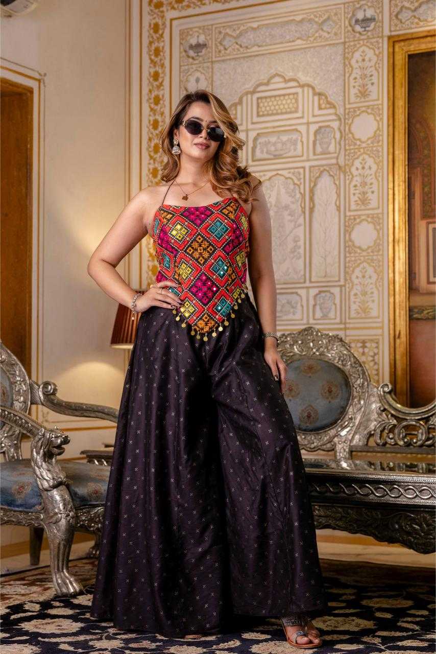 Ynf Banglori Silk RIN228 cracks Suits & Dresses Wholesale Ladies Suits Dresses Palazzo Suit Manufacturer