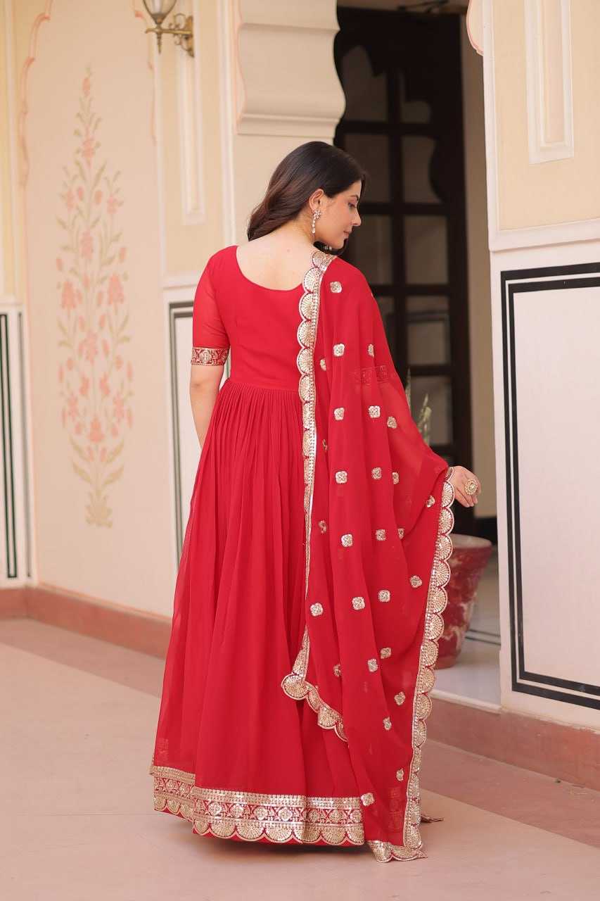 Ynf Blooming KESH489 1177 Gowns Wholesale Fancy Gowns Embroidery Gowns Anarkali Gown Manufacturer