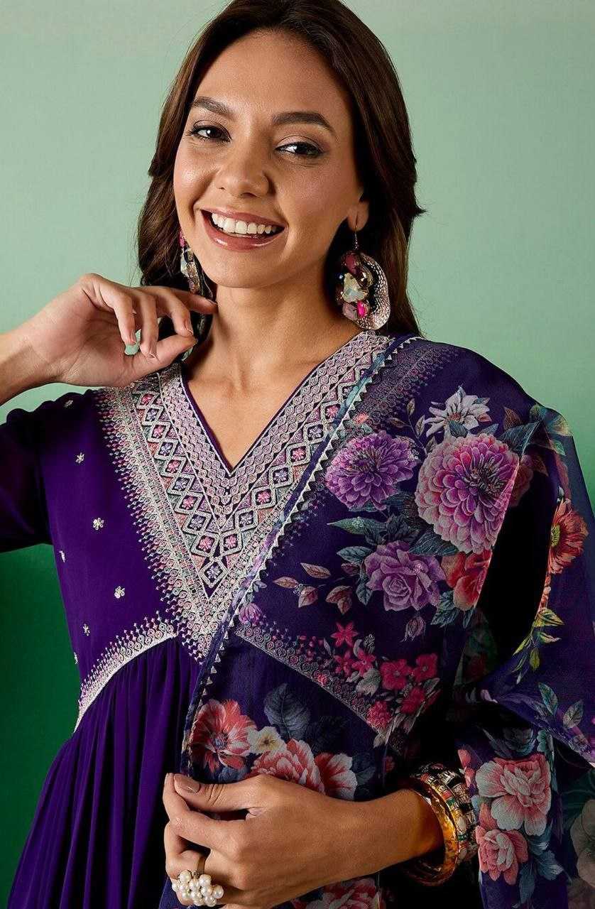 Ynf Blooming KESH529 PRIYANSHI Suits & Dresses Wedding Collections Festive Collections Wholesale Embroidery Suits Georgette Suit Designer Suits Manufacturer