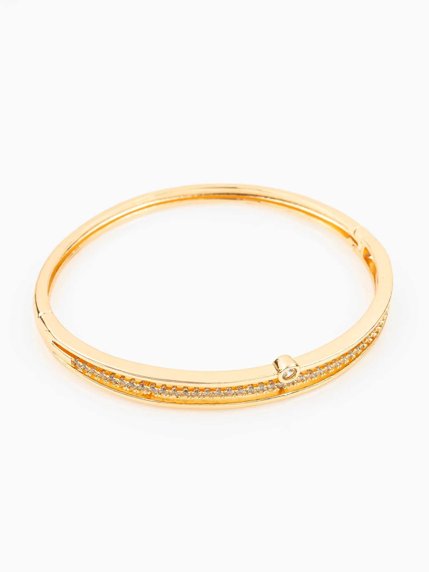 Ynf Brass KESH105 BG2586 Womens Jewellery Wholesale AD Diamond Bangles Brass Gold Bangles Designer Bangles Manufacturer