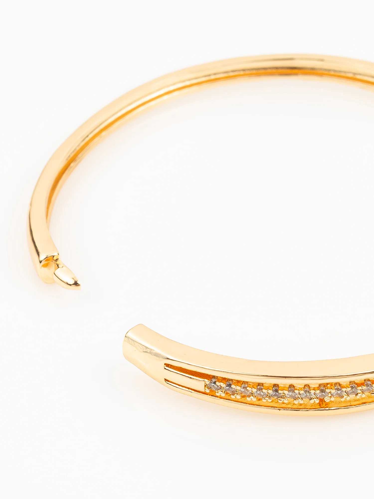 Ynf Brass KESH105 BG2586 Womens Jewellery Wholesale AD Diamond Bangles Brass Gold Bangles Designer Bangles Manufacturer