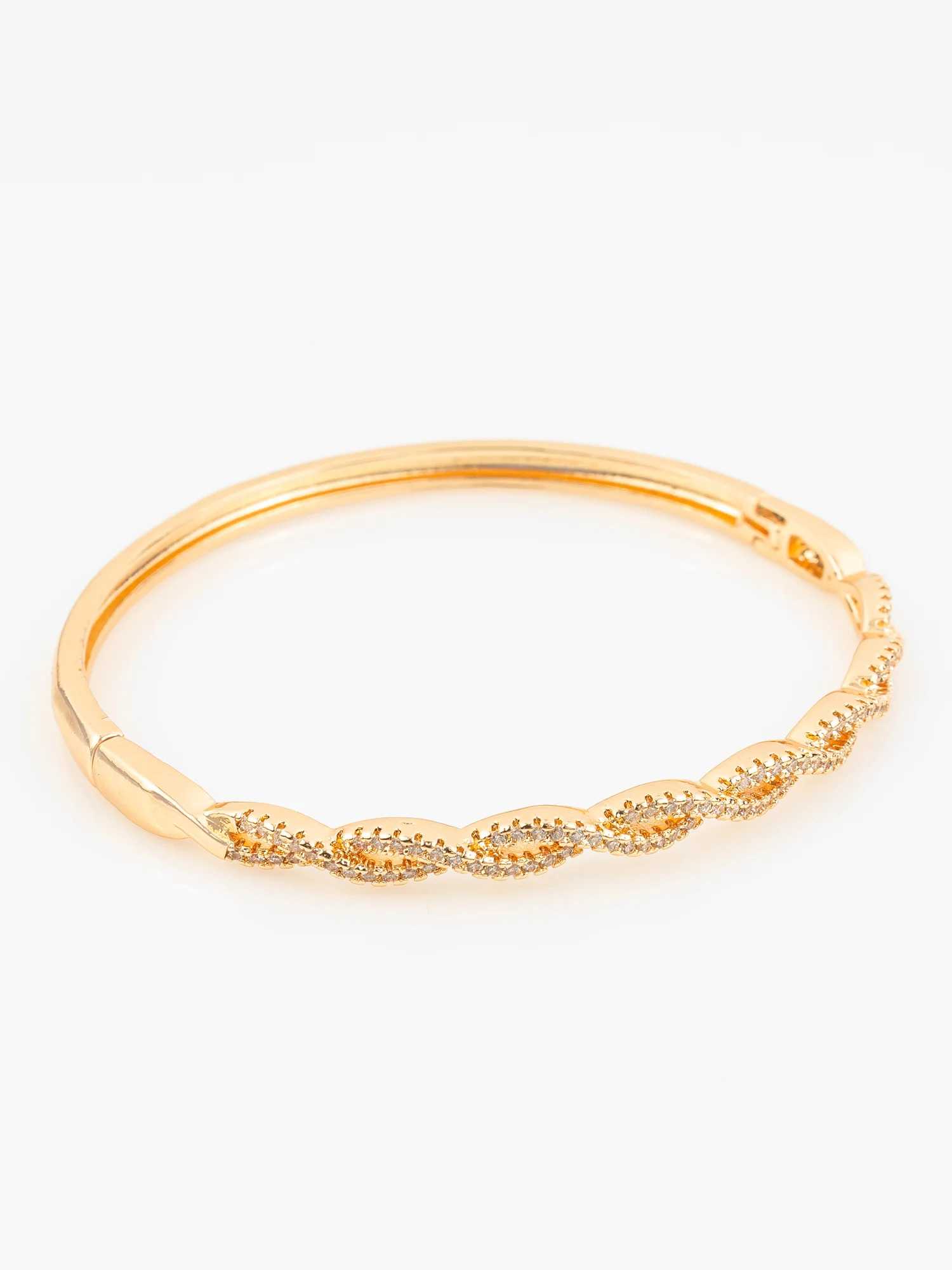 Ynf Brass KESH105 BG2588 Womens Jewellery Wholesale AD Diamond Bangles Brass Gold Bangles Designer Bangles Manufacturer