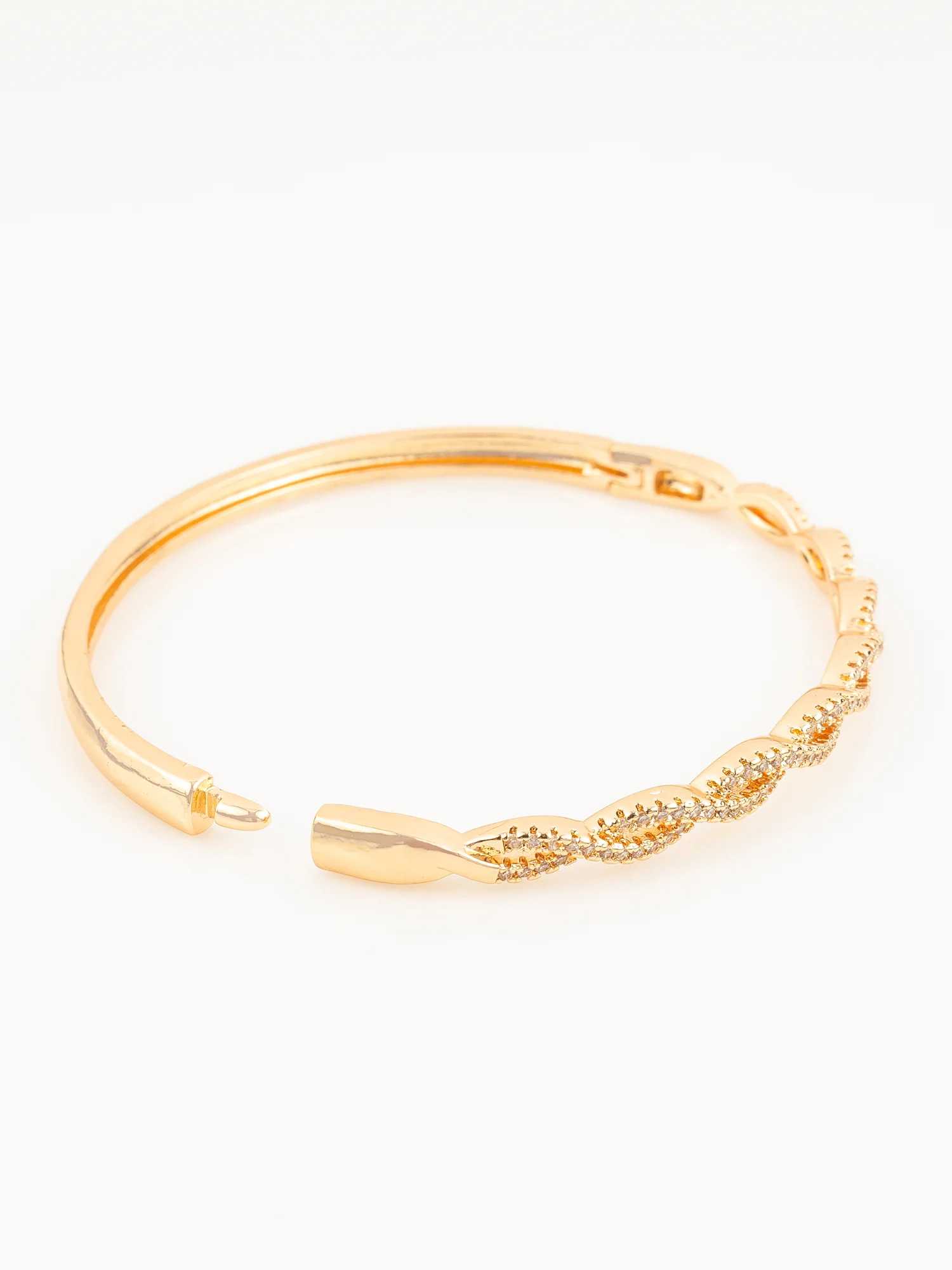 Ynf Brass KESH105 BG2588 Womens Jewellery Wholesale AD Diamond Bangles Brass Gold Bangles Designer Bangles Manufacturer
