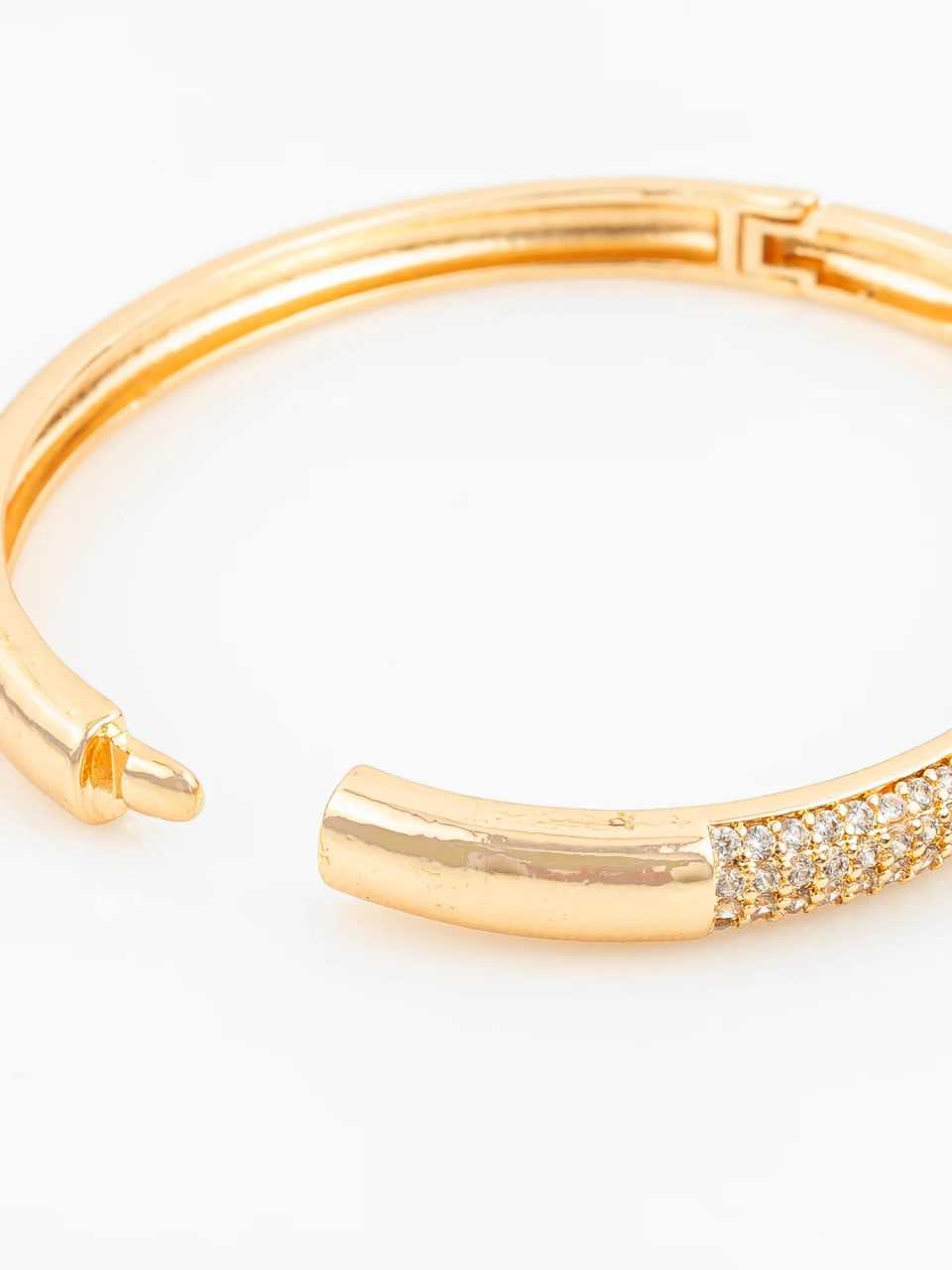 Ynf Brass KESH105 BG2590 Womens Jewellery Wholesale AD Diamond Bangles Brass Gold Bangles Fashion Bangles Manufacturer