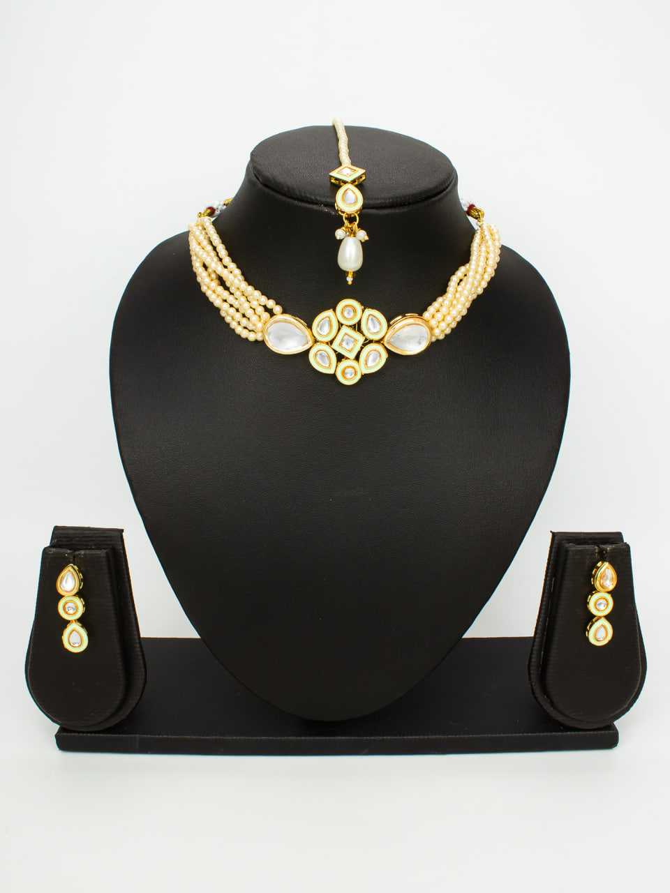 Ynf Brass KESH105 NK4732 Womens Jewellery Wholesale Choker Necklaces Fancy Mala Necklaces Manufacturer