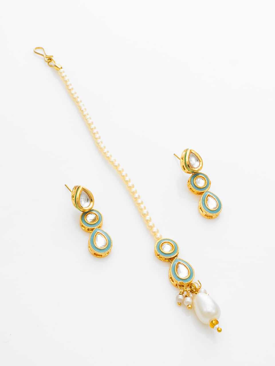 Ynf Brass KESH105 NK4734 Womens Jewellery Wholesale Choker Necklaces Fancy Mala Necklaces Kundan Pendant Sets Manufacturer