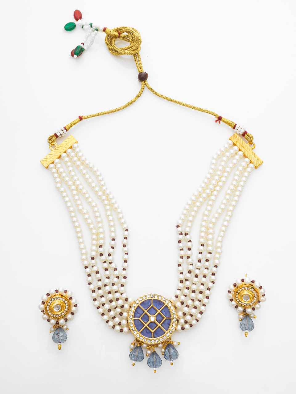 Ynf Brass KESH105 NK4741 Womens Jewellery Wholesale Choker Necklaces Fancy Mala Necklaces Manufacturer