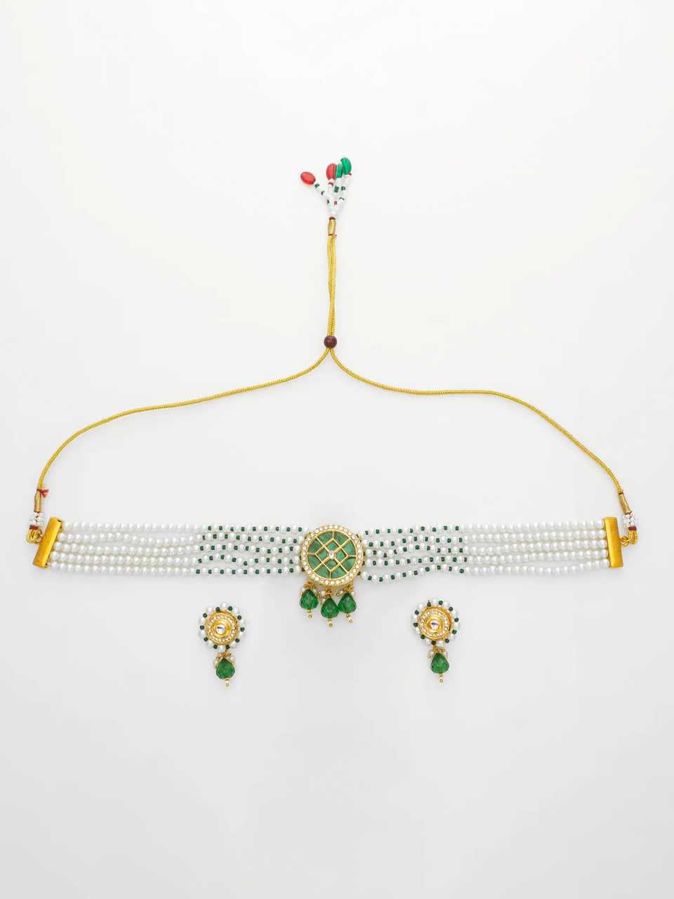 Ynf Brass KESH105 NK4743 Womens Jewellery Wholesale Choker Necklaces Fancy Mala Necklaces Manufacturer