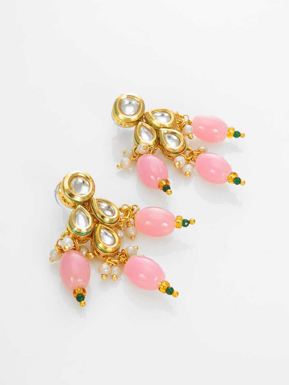 Ynf Brass KESH105 NK4760 Womens Jewellery Wholesale Long Sets Fancy Mala Necklaces Kundan Pendant Sets Manufacturer