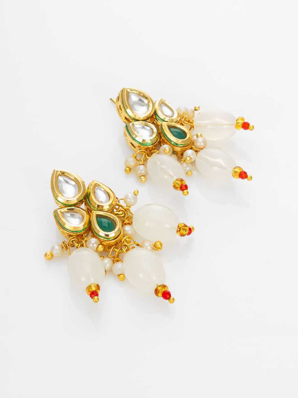 Ynf Brass KESH105 NK4761 Womens Jewellery Wholesale Long Sets Fancy Mala Necklaces Kundan Pendant Sets Manufacturer