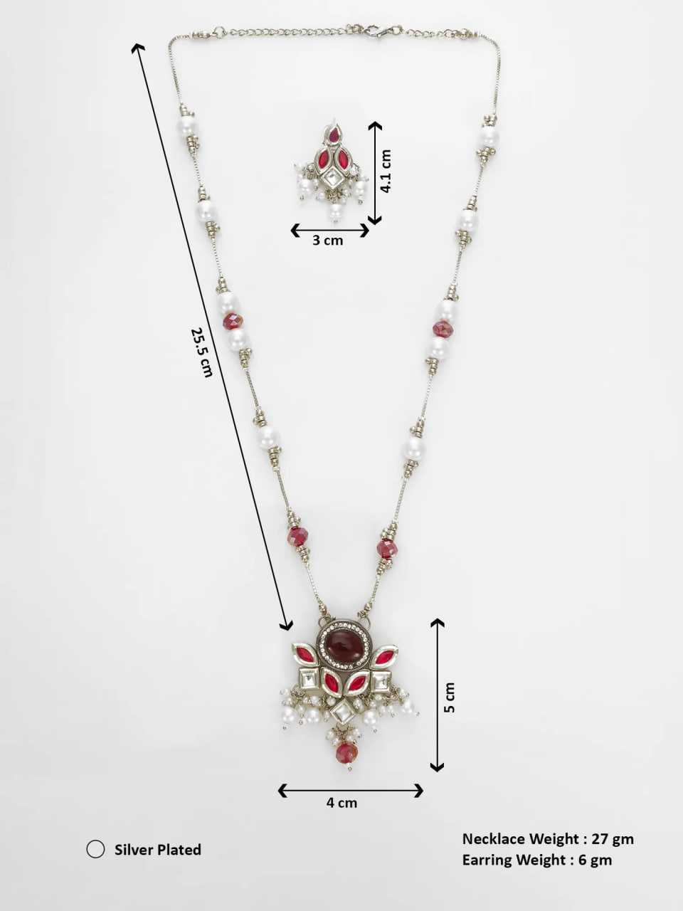 Ynf Brass KESH105 NK4762 Womens Jewellery Wholesale Oxidized Jewellery Set Manufacturer