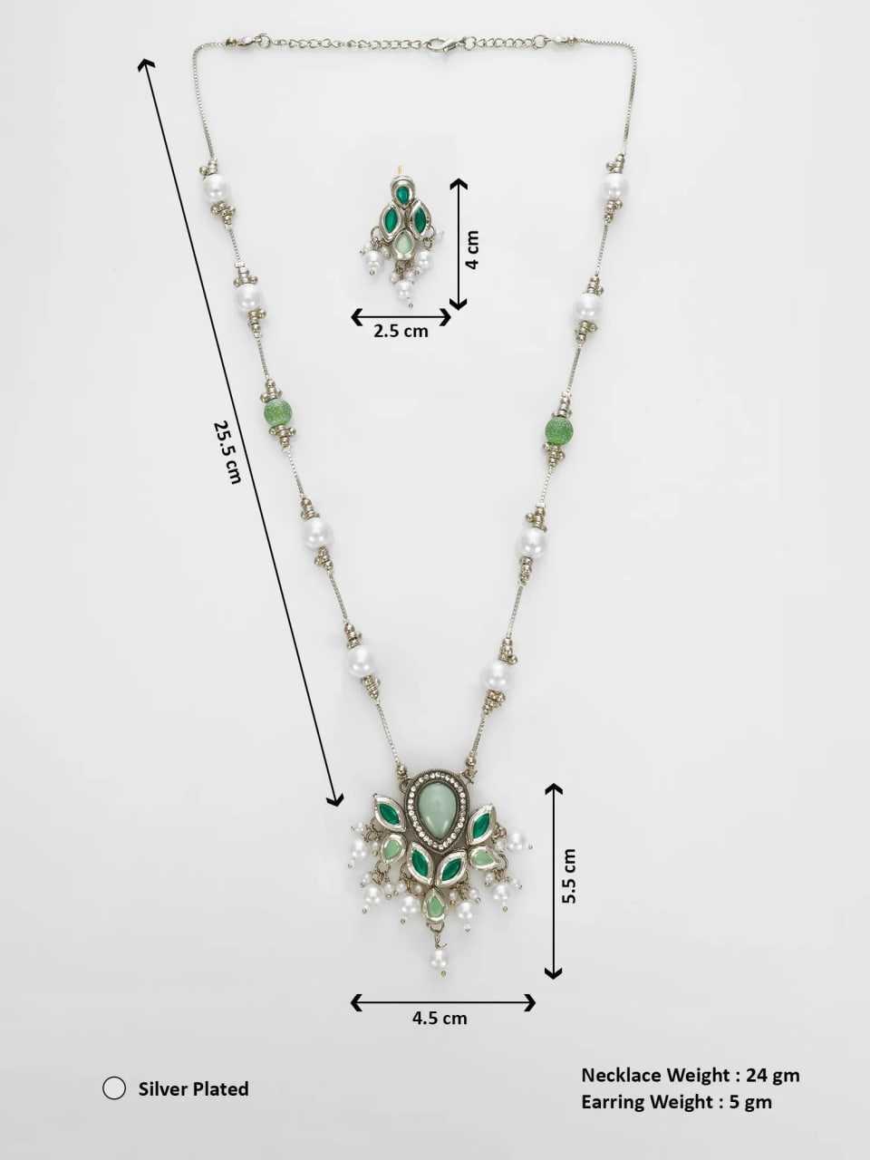 Ynf Brass KESH105 NK4763 Womens Jewellery Wholesale Oxidized Jewellery Set Manufacturer