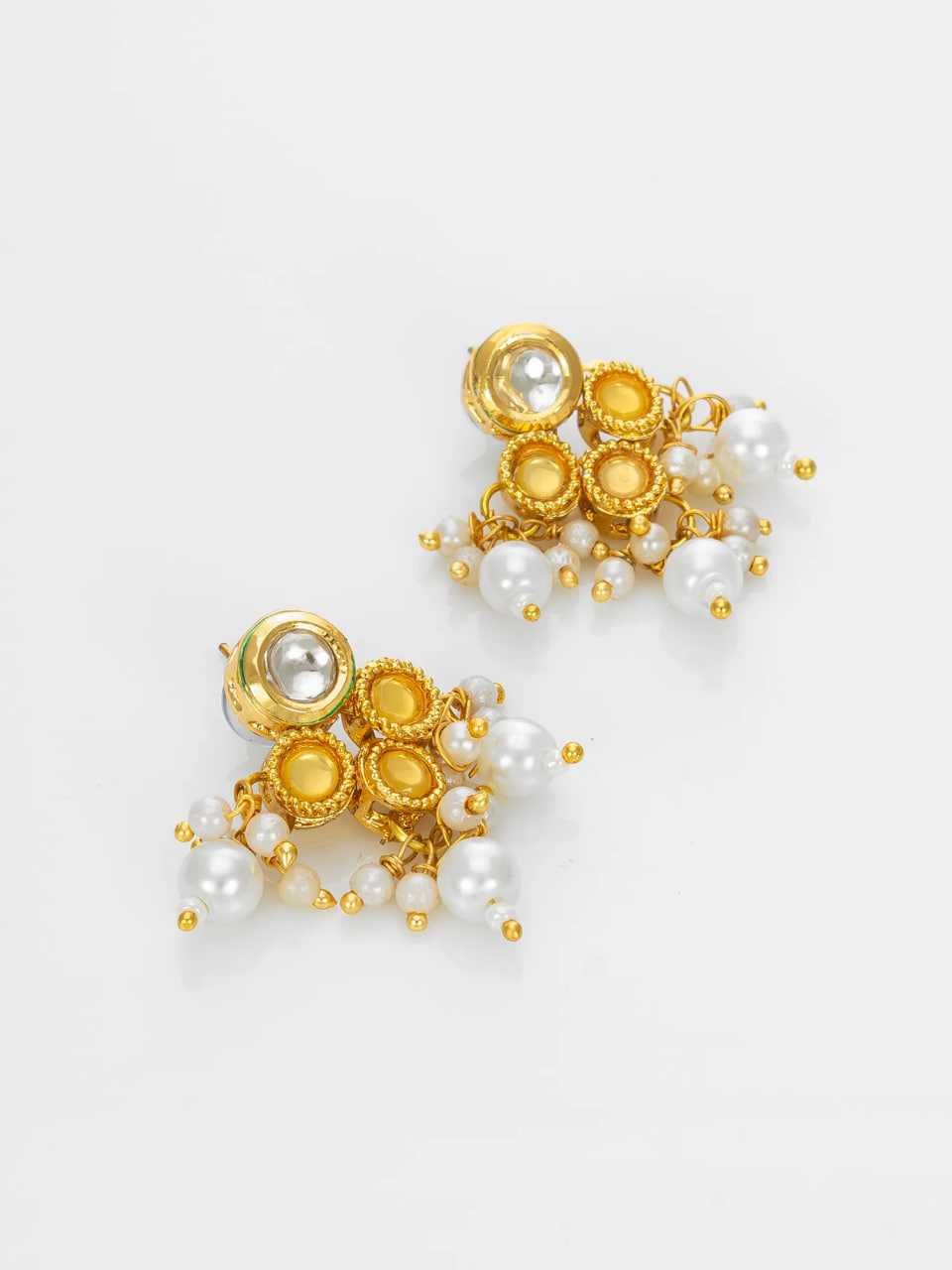 Ynf Brass KESH105 NK4764 Womens Jewellery Wholesale Long Sets Kundan Pendant Sets Necklaces Set Manufacturer