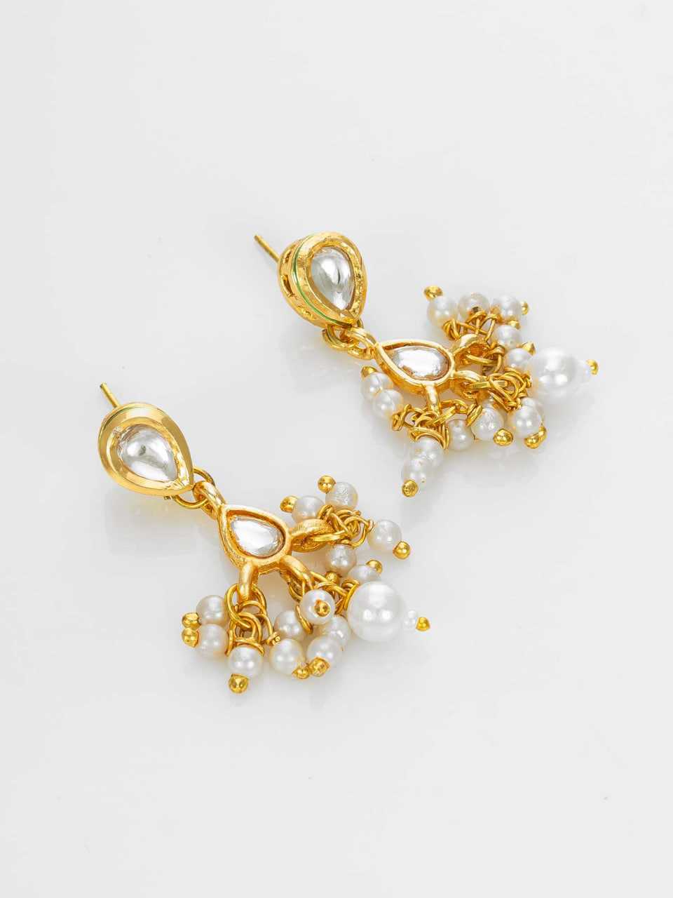 Ynf Brass KESH105 NK4774 Womens Jewellery Wholesale Fancy Mala Necklaces Kundan Pendant Sets Manufacturer