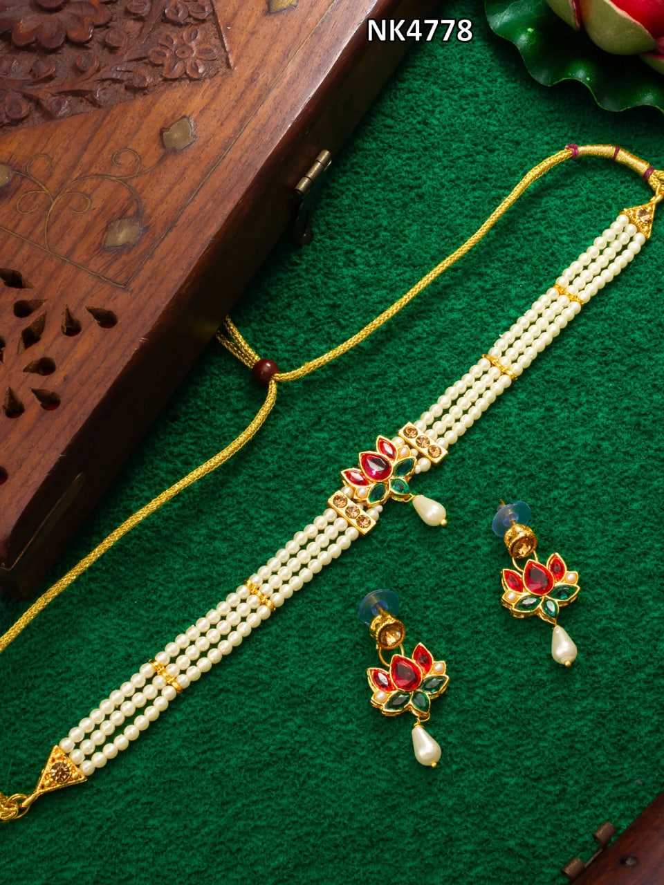 Ynf Brass KESH105 NK4778 Womens Jewellery Wholesale Choker Necklaces Necklaces Set Manufacturer
