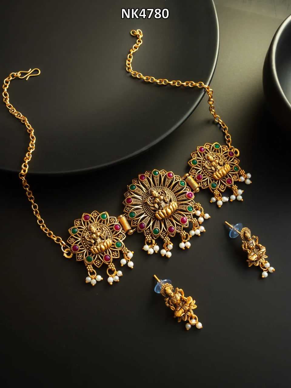 Ynf Brass KESH105 NK4780 Womens Jewellery Wholesale Choker Necklaces Temple Jewelry Manufacturer