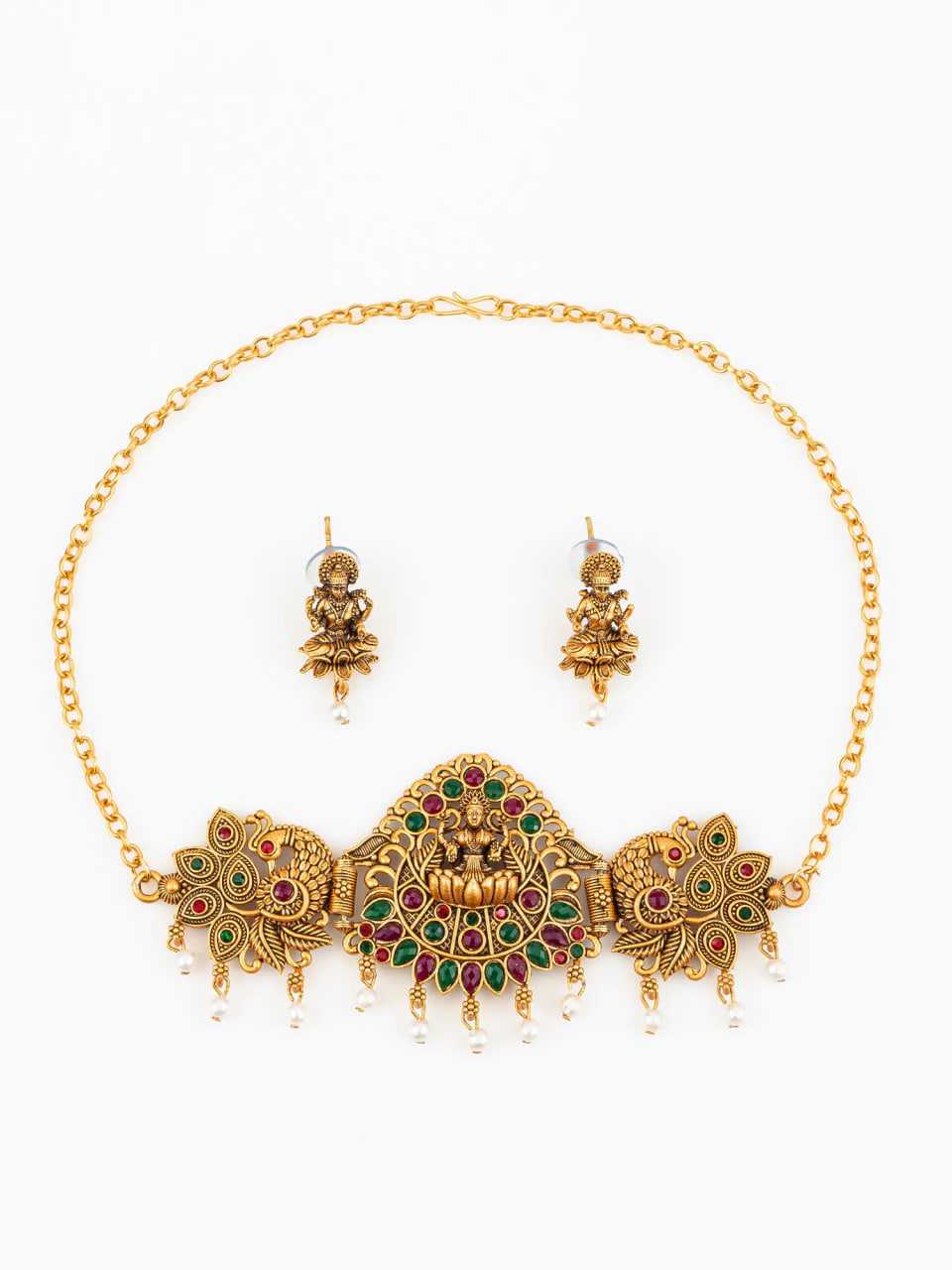 Ynf Brass KESH105 NK4782 Womens Jewellery Wholesale Choker Necklaces Temple Jewelry Manufacturer