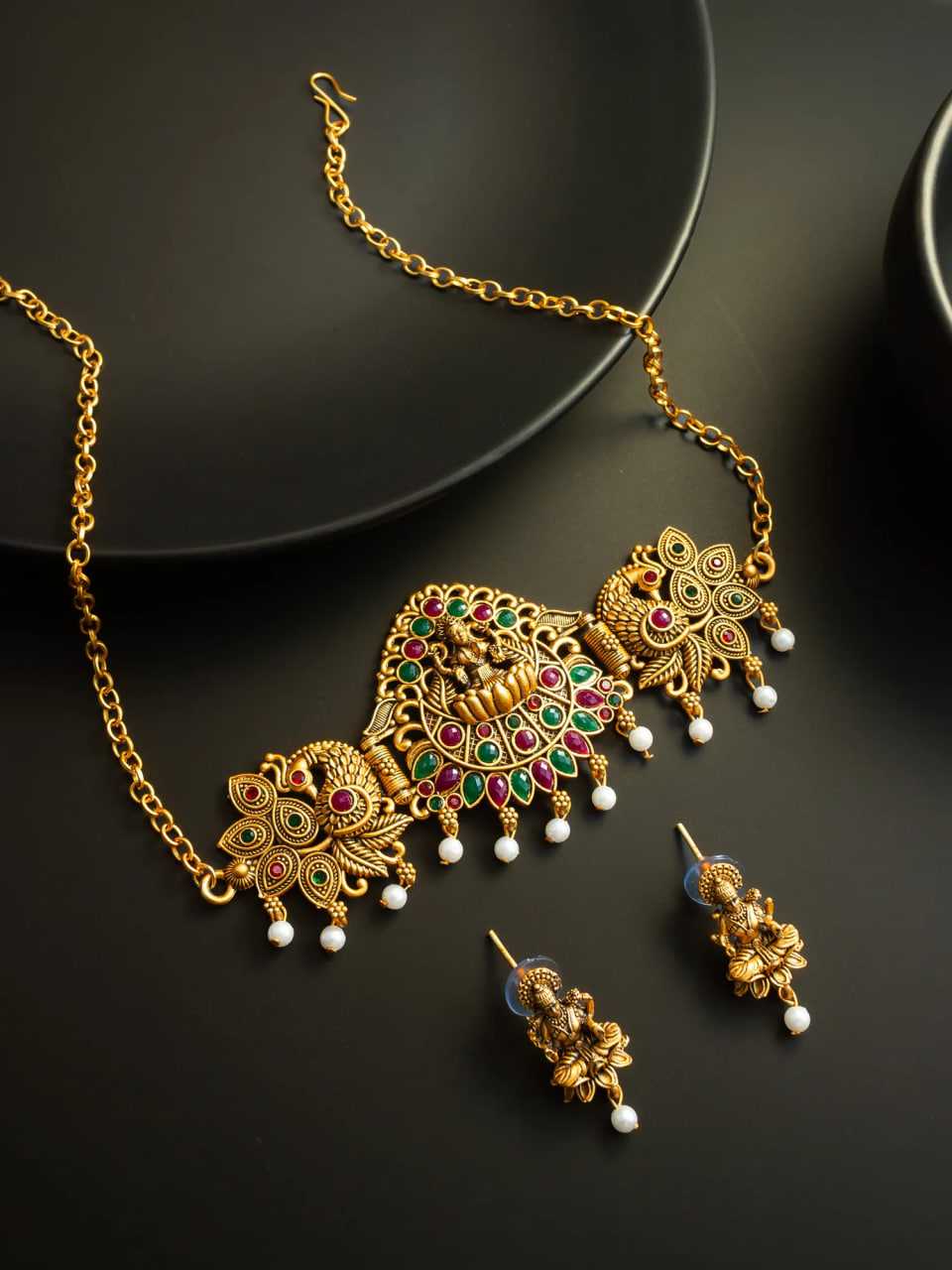 Ynf Brass KESH105 NK4782 Womens Jewellery Wholesale Choker Necklaces Temple Jewelry Manufacturer
