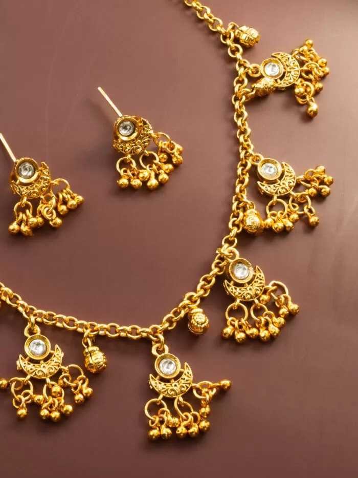 Ynf Brass KESH105 NK4802 Womens Jewellery Wholesale Choker Necklaces Fancy Mala Necklaces Kundan Necklace Set Manufacturer