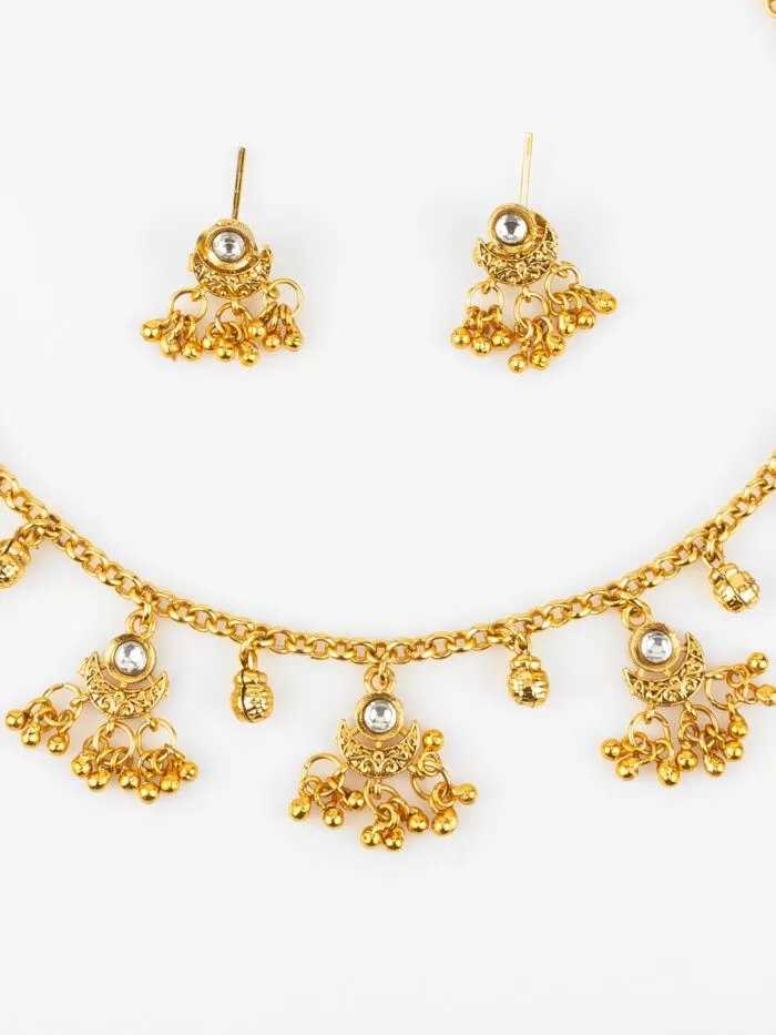 Ynf Brass KESH105 NK4802 Womens Jewellery Wholesale Choker Necklaces Fancy Mala Necklaces Kundan Necklace Set Manufacturer