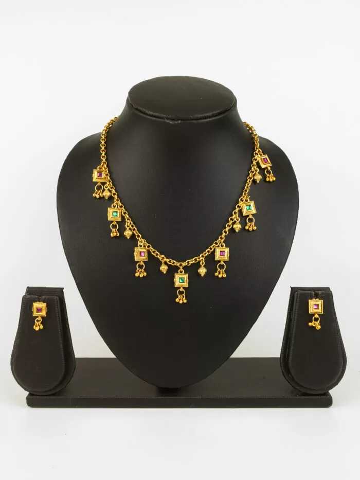 Ynf Brass KESH105 NK4805 Womens Jewellery Wholesale Choker Necklaces Kundan Necklace Set Necklaces Set Manufacturer