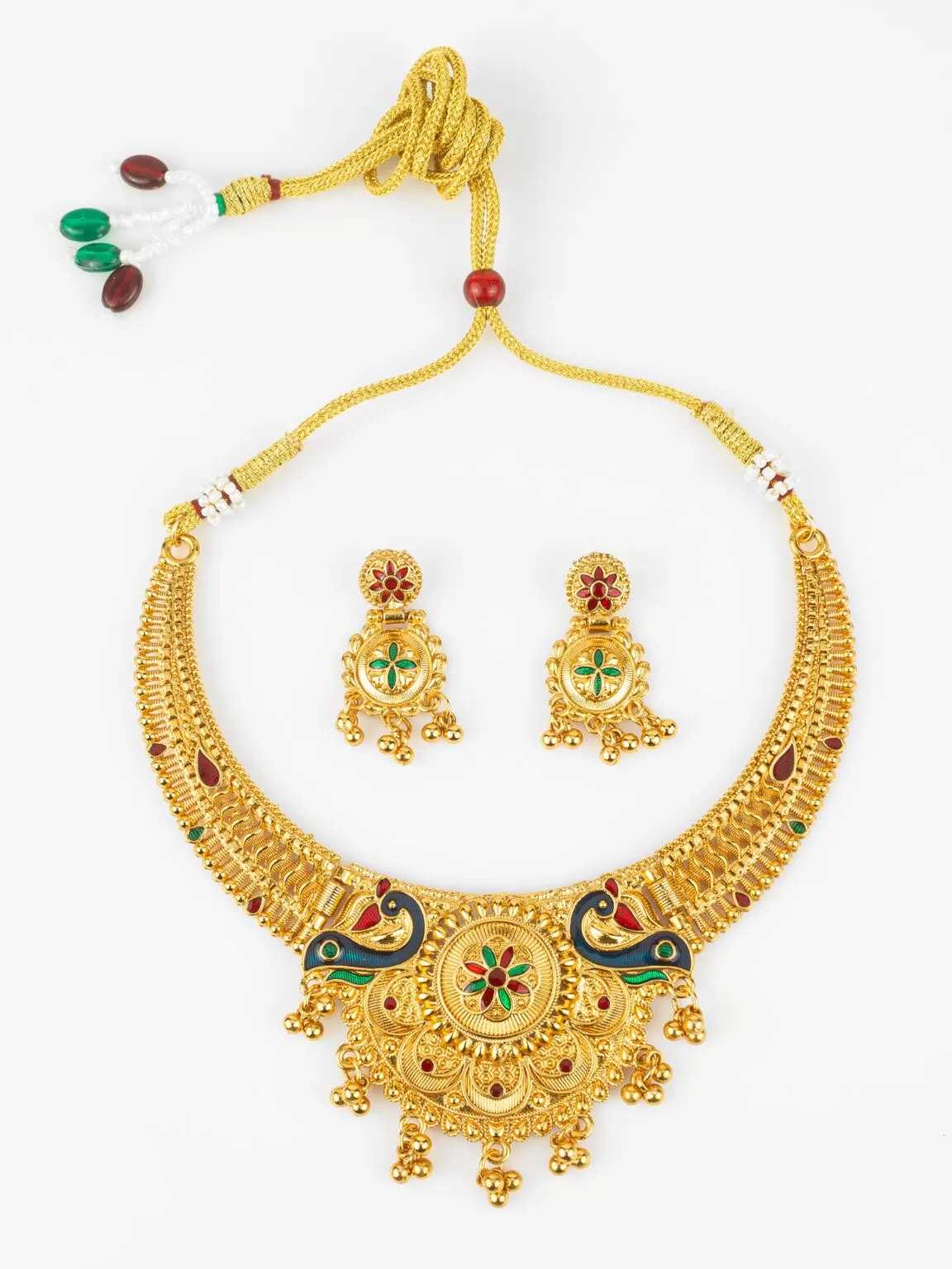 Ynf Brass KESH105 NK4808 Womens Jewellery Wholesale Necklaces Set Manufacturer