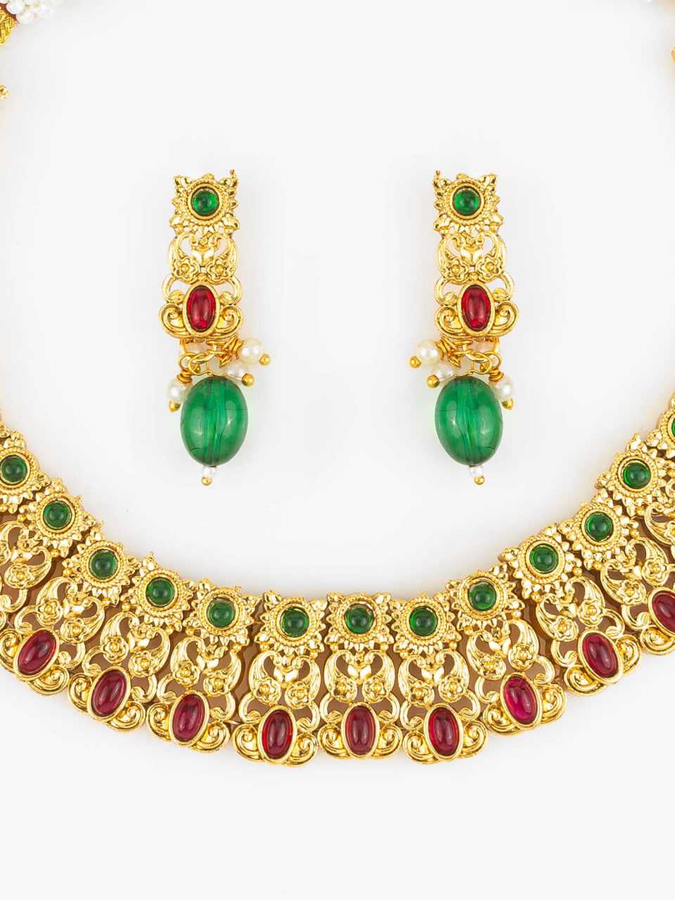 Ynf Brass KESH105 NK4832 Womens Jewellery Wholesale Choker Necklaces Necklaces Set Manufacturer