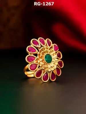 Ynf Brass KESH105 RG1267 Womens Jewellery Wholesale Artificial Jewelry Finger Rings Fashion Rings Manufacturer