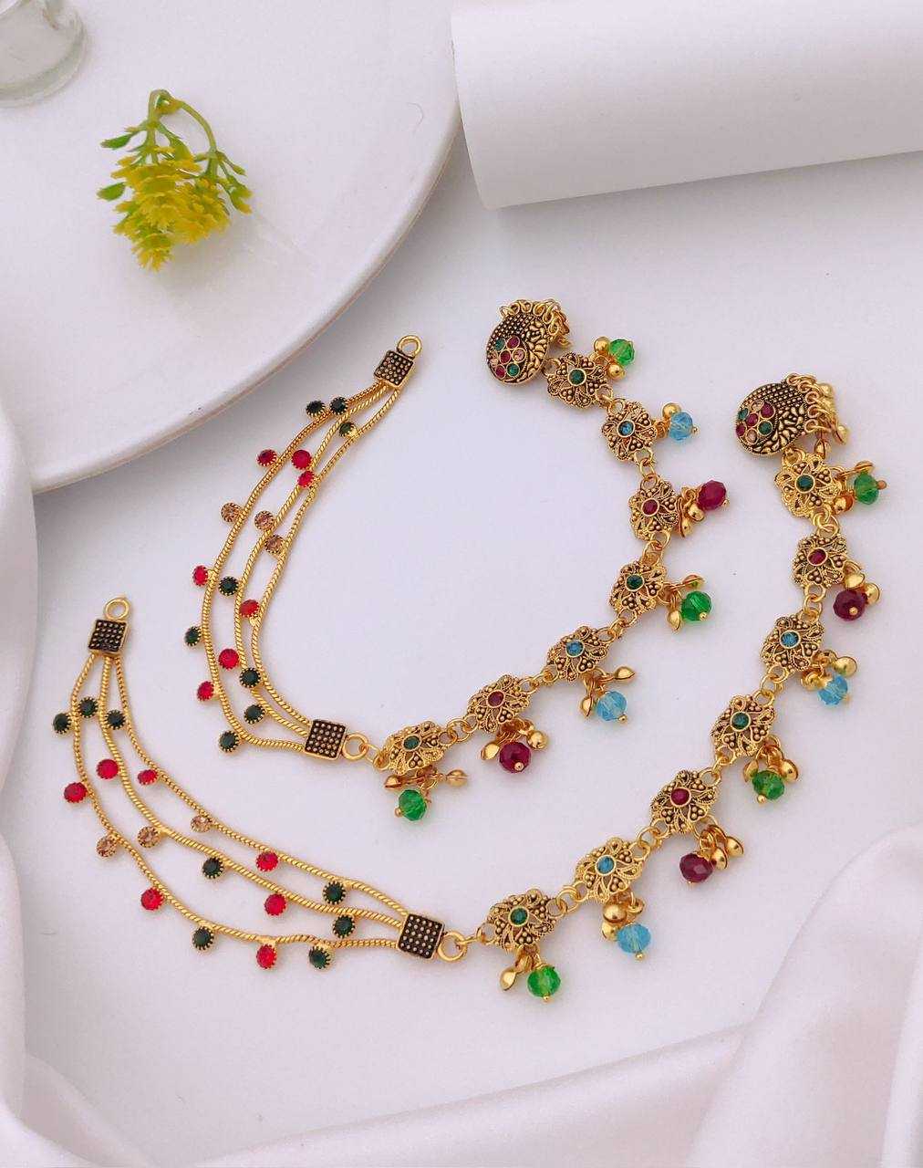 Ynf Brass Womens Jewellery Wholesale Fancy Anklet Anklets Artificial Anklets Manufacturer