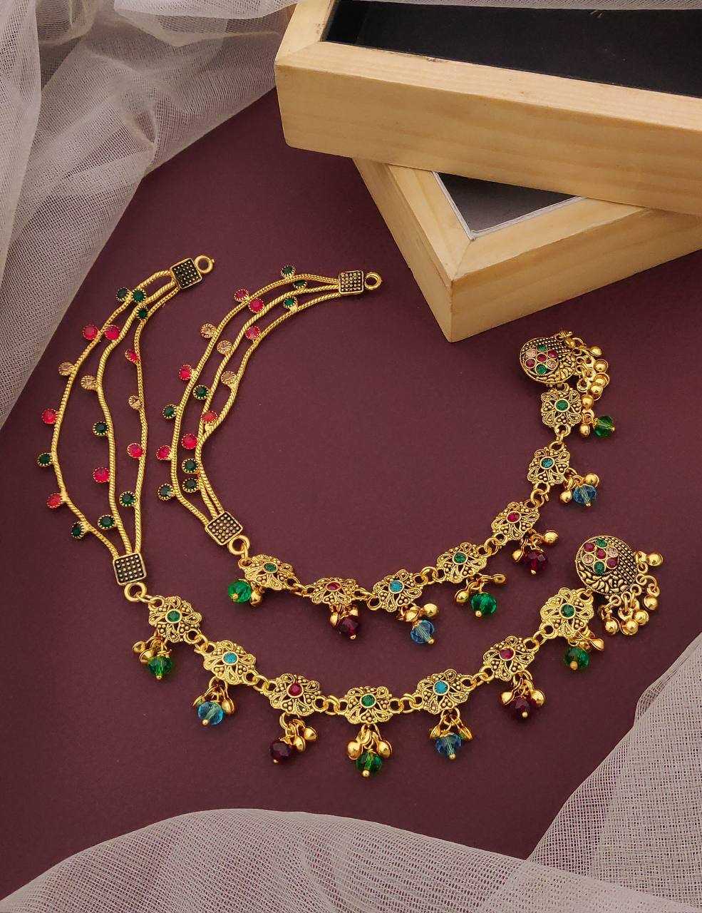 Ynf Brass Womens Jewellery Wholesale Fancy Anklet Anklets Artificial Anklets Manufacturer