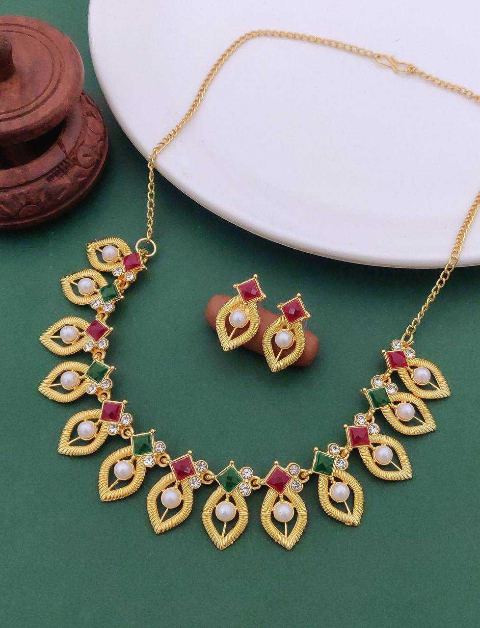 Ynf Brass Womens Jewellery Wholesale Fancy Mala Necklaces Manufacturer