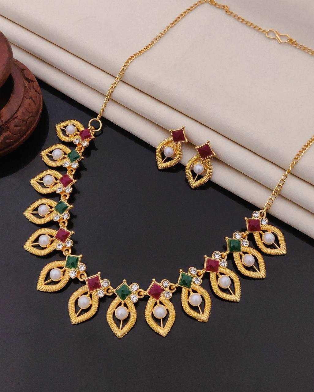 Ynf Brass Womens Jewellery Wholesale Fancy Mala Necklaces Manufacturer