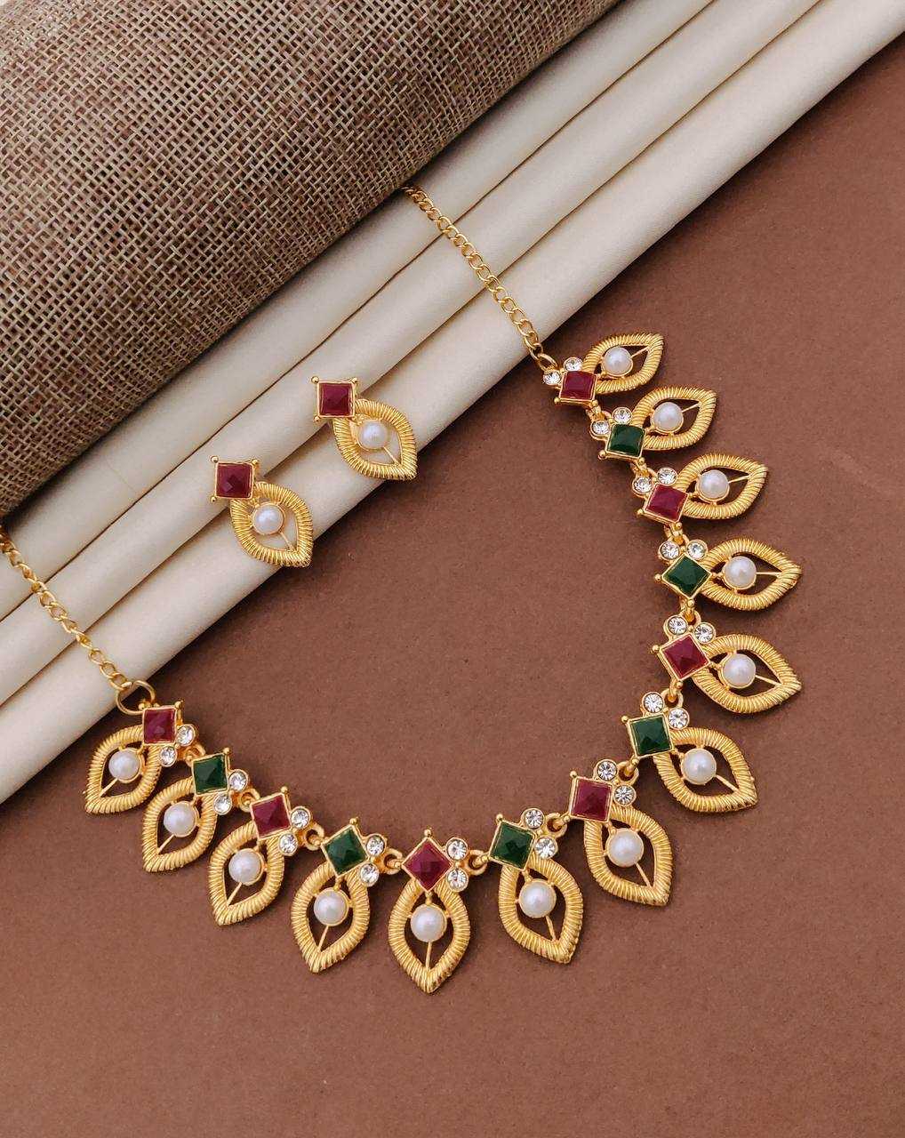 Ynf Brass Womens Jewellery Wholesale Fancy Mala Necklaces Manufacturer