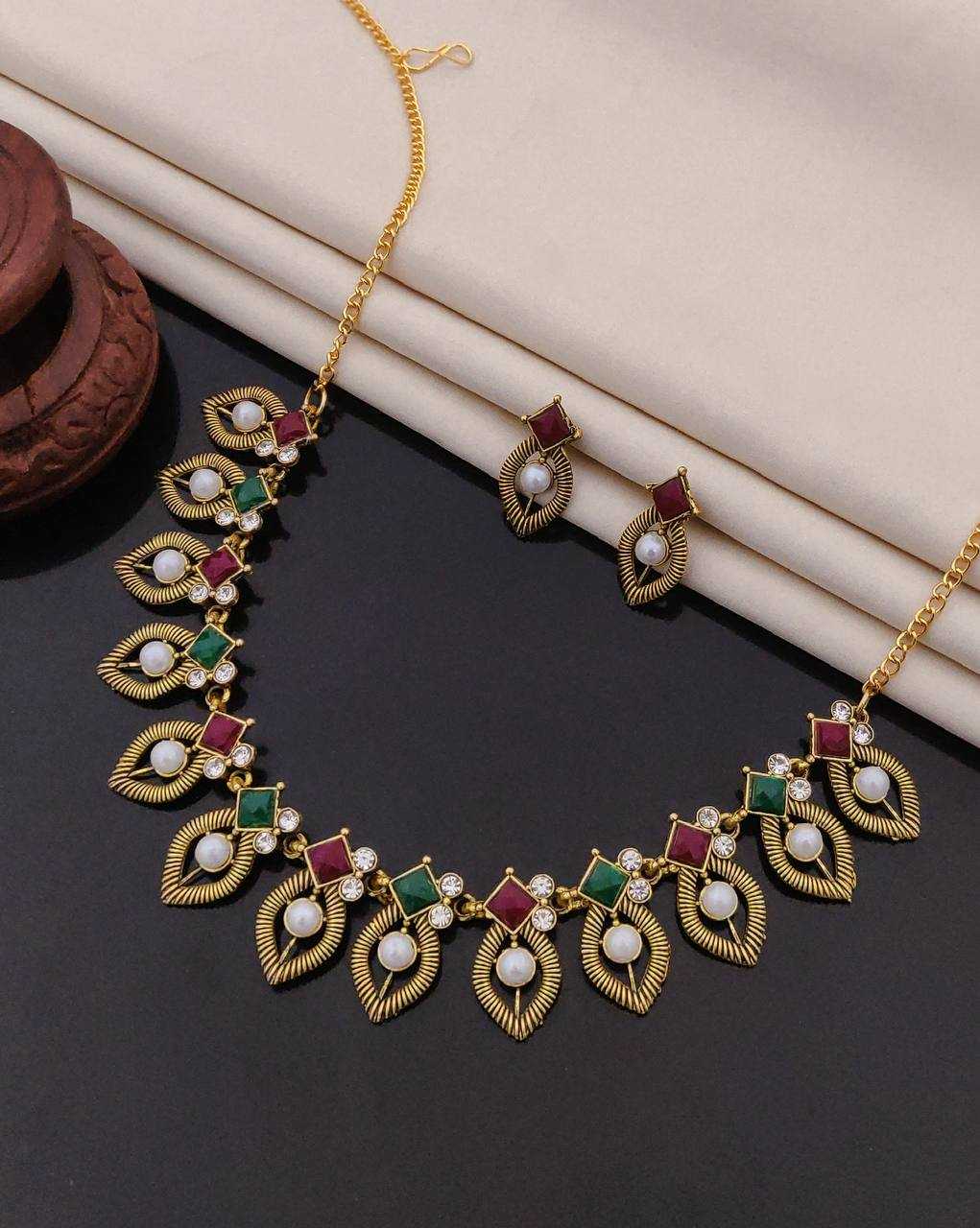 Ynf Brass Womens Jewellery Wholesale Fancy Mala Necklaces Manufacturer