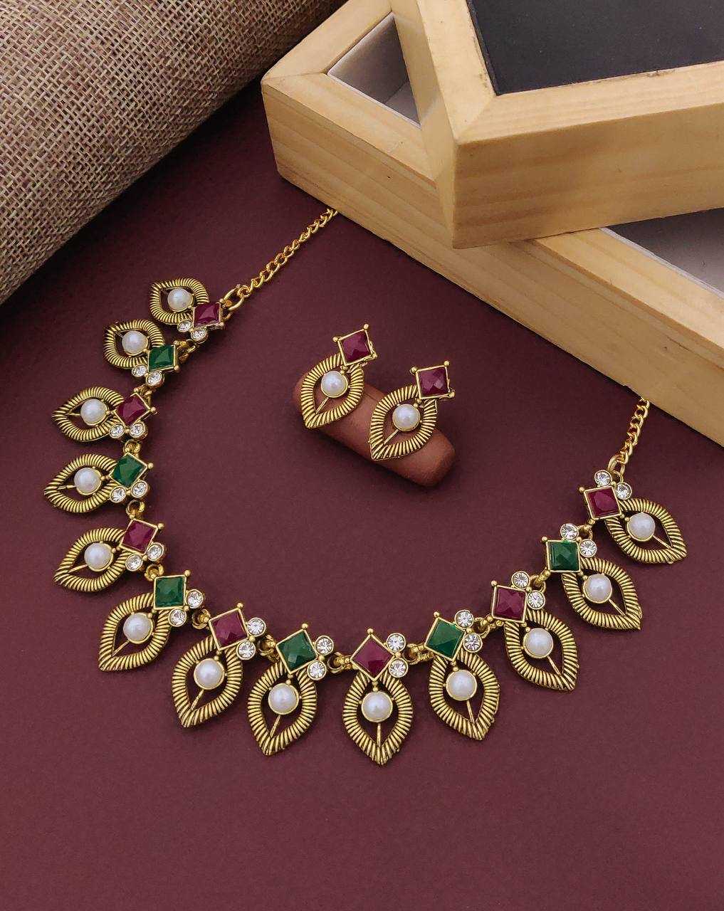 Ynf Brass Womens Jewellery Wholesale Fancy Mala Necklaces Manufacturer