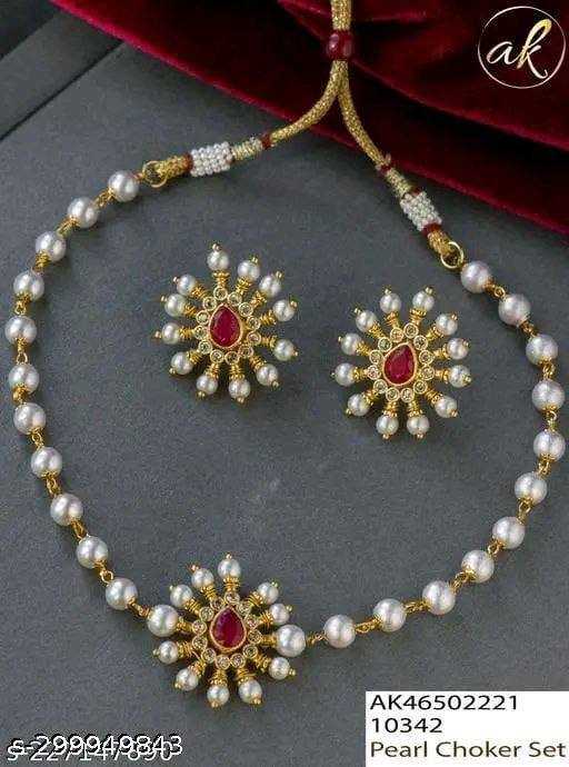 Ynf Brass Womens Jewellery Wholesale Necklaces Set Manufacturer